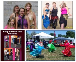 A few of many belly dance classes with teacher Linda M Hughes