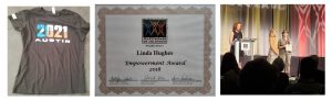 Linda M Hughes, Worlds Masters Scottish Highland Games 2021, Sportswomen Of Colorado Empowerment Award 2018